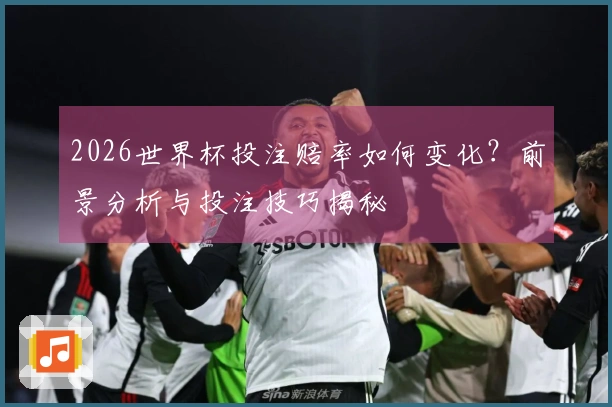 2026世界杯投注赔率如何变化？前景分析与投注技巧揭秘